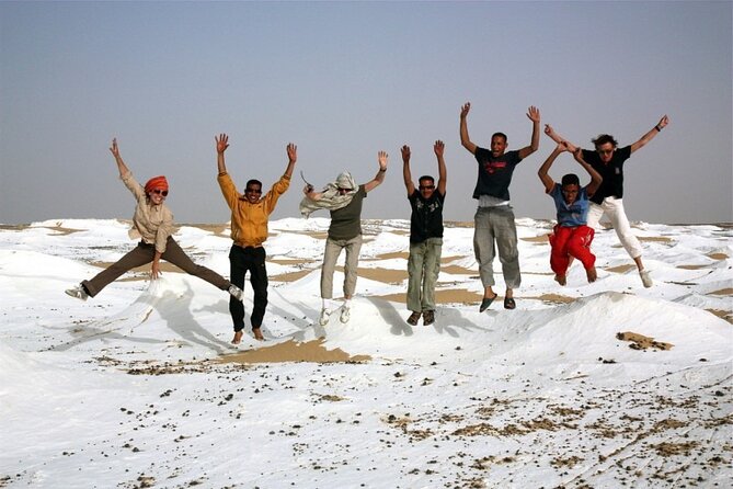 2 Day Bahariya Oasis White Desert Tour - Entering the White Desert before sunset