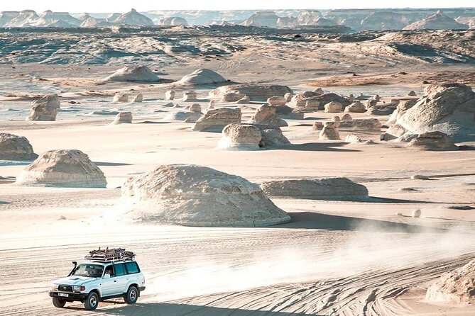 2-Day Black & White Desert, Crystal Mountain, option Pyramid tour - Sunrise, breakfast, and the return to Cairo