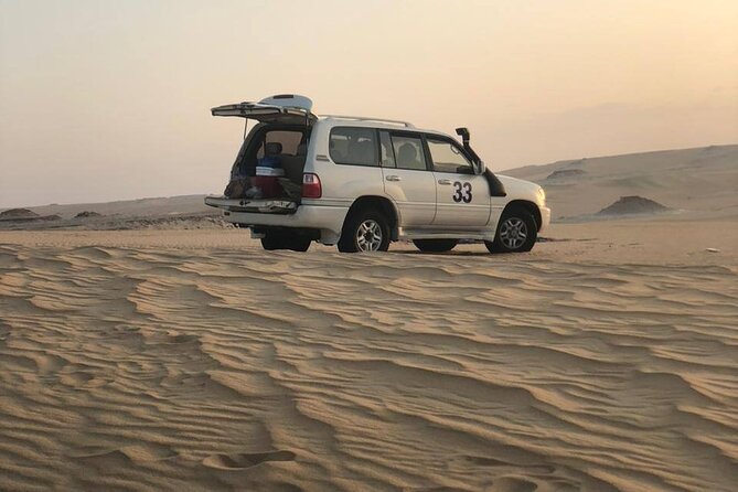 2-Day Egypt Desert Rose Tour - Old White Desert: mushrooms, tents, and strange rock shapes