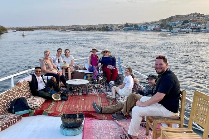 4-Days Nile Cruise sails Aswan to Luxor &Abu Simbel. Balloon tour - Day one: Aswan, the High Dam, and Philae
