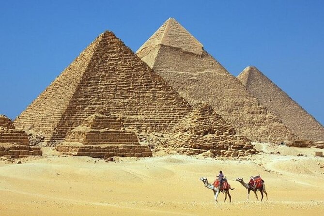 5-Day Private Egypt Tour package by Flights - Day 1: Giza, Tutankhamun, and a flight to Luxor