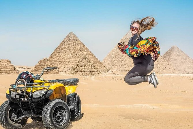 60 Min Quad Bike Ride Private Tour from Cairo or Giza - Photos with the pyramids and Sphinx