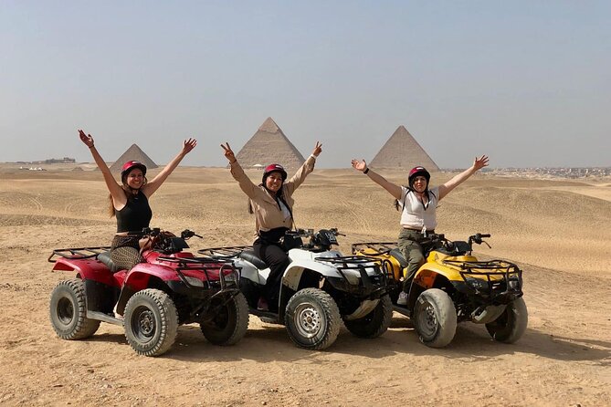 60 Min Quad Bike Ride Private Tour from Cairo or Giza - Sunrise, sunset, or a daytime ride