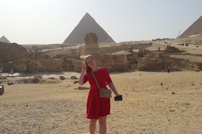 8 Hours Guided tour to Giza Pyramids , Sphinx, Saqqara & Dahshur - Heat, timing, and practical comfort