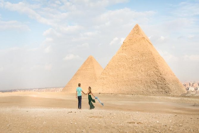 8 hours-Private Guided Day Tour to Memphis Saqqara and Giza with Lunch - Starting at Giza with Khufu, Khafre, and Menkaure