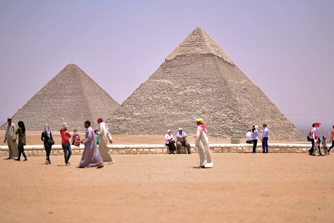 8 Hours Private trip to Giza pyramids Sakkara Memphis & shopping - Guide style and photo help