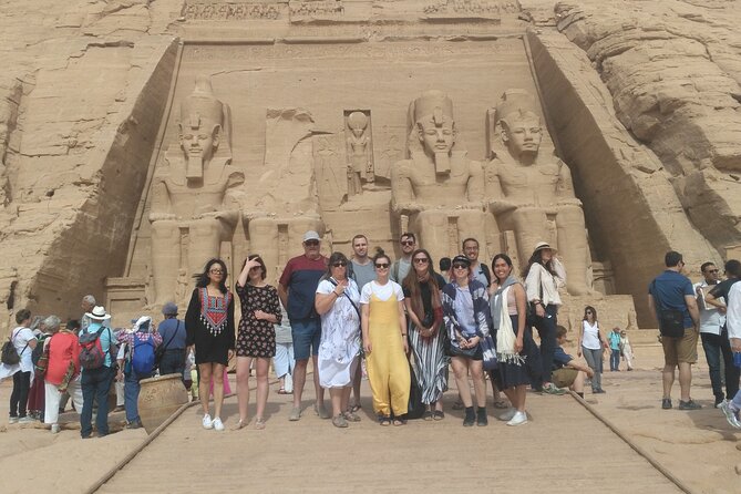 Abu Simbel Private Full-Day Tour from Aswan - Arriving at the two temples