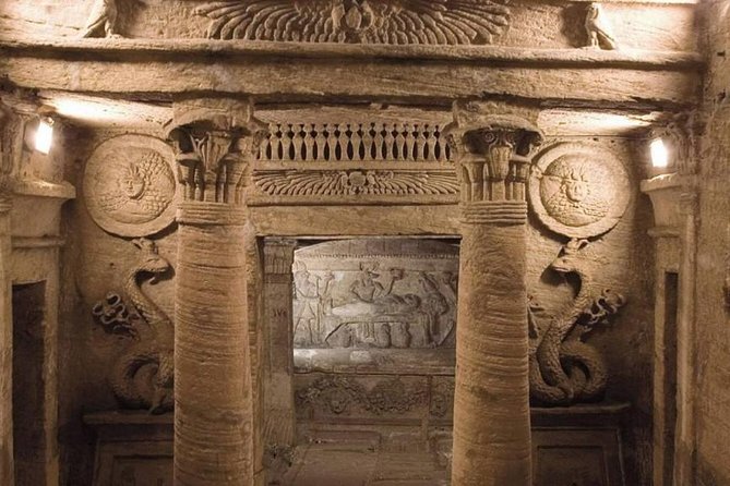 Alexandria Day Tour From Cairo & Giza Hotels - Pompey’s Pillar and the Ruins of Serapeum