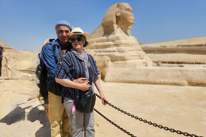 All-in-One Giza Pyramids from inside, Sphinx & Camel ride & Lunch - Inside Khafre and Menkaure