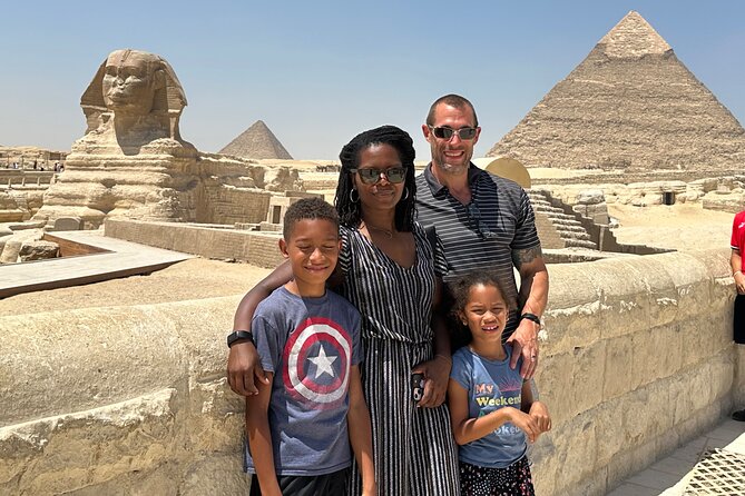 All-in-One Giza Pyramids from inside, Sphinx & Camel ride & Lunch - The Valley Temple and Great Sphinx