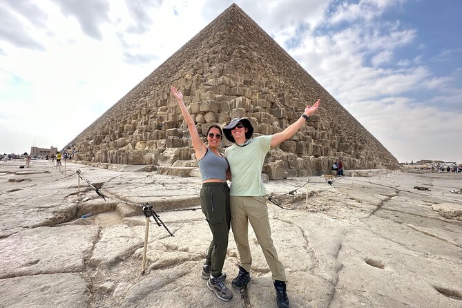All-in-One Giza Pyramids from inside, Sphinx & Camel ride & Lunch - The guides and private service
