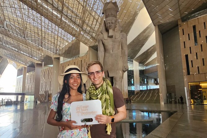 All in one Giza Pyramids, Sphinx, Camel, Grand Egy Museum & Lunch - Starting the day with a private Egyptologist