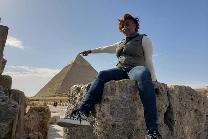 All INC- Pyramids,Camel Ride،(1 hour) four wheeler (ATV)& Lunch - Meeting your guide and driving from Cairo to Giza