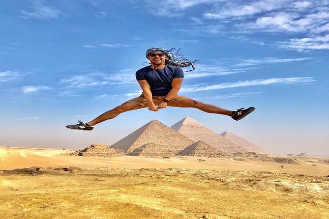 All-inclusive Private Trip Giza Pyramids Sphinx Saqqara, Dahshur - Giza: three pyramids and the best first view
