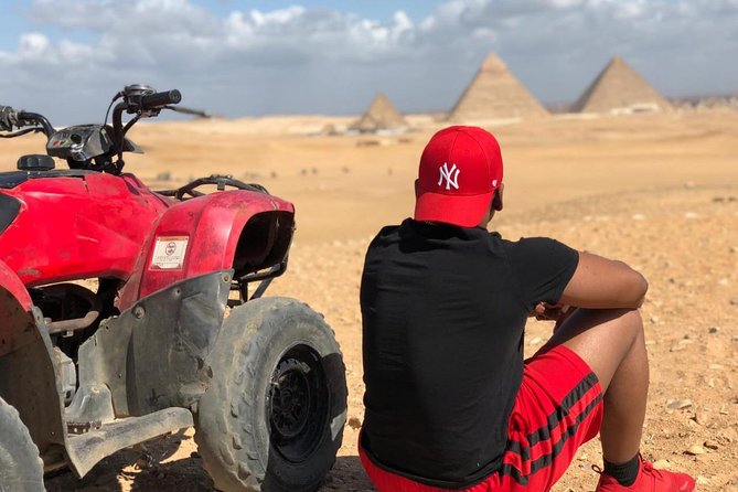 All inclusive Tour Giza Pyramids Sphinx Quadbike Camels Lunch - Meeting the Great Pyramid and its neighbors