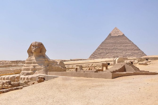 All inclusive Tour to Giza pyramids,Sphinx,inside pyramid,Camel - The Great Pyramid and the two neighboring pyramids