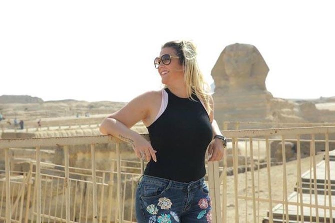 All inclusiveTour to Giza Pyramids,Sphinx,One Hour Quad Bike,30 M Camel Ride - Lunch, bottled water, and the $55 value