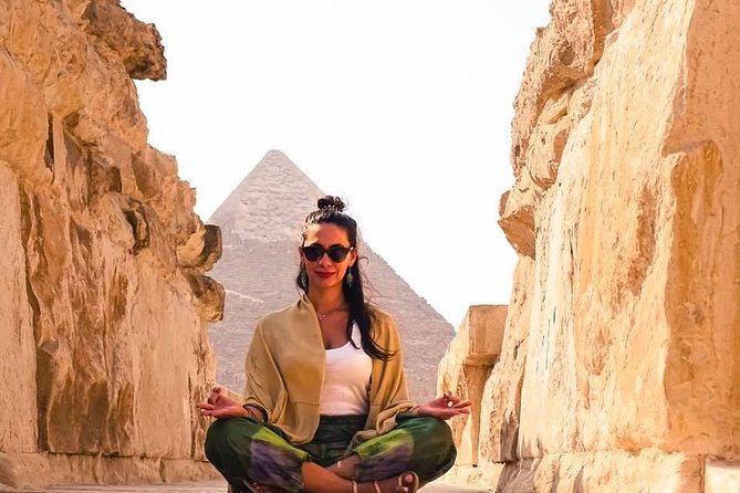 All inclusiveTour to Giza Pyramids,Sphinx,One Hour Quad Bike,30 M Camel Ride - The Great Sphinx and the classic photograph