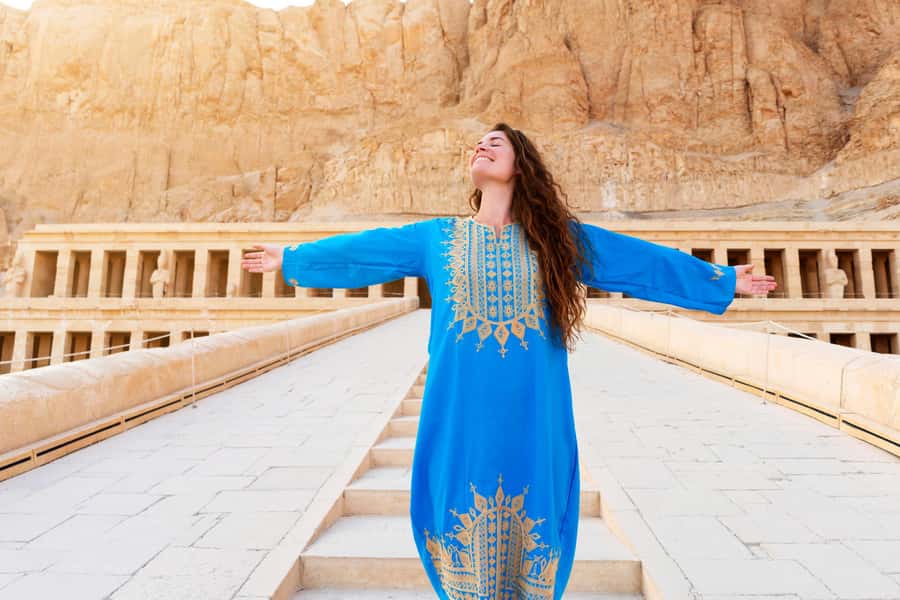 Aswan: Luxor Day Trip with Sunrise Hot Air Balloon & Felucca - Hatshepsut’s temple and the West Bank monuments