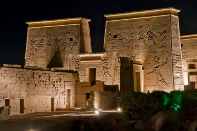 Philae Temple Sound & Light Show with Entrance Fees