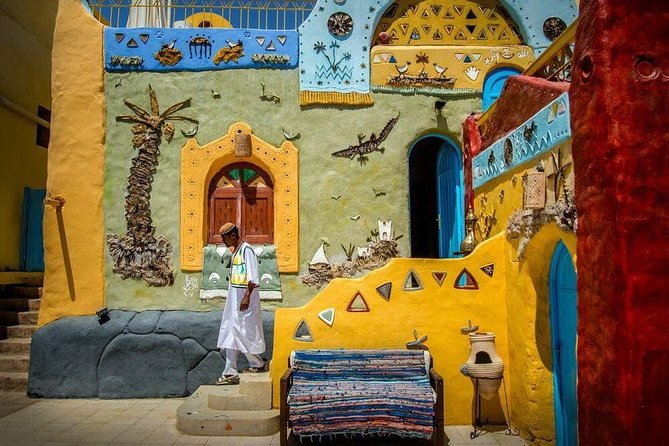 Aswan: Private Tour to Philae Temple and Nubian Village By Boat & Entrance Fees - Reaching the Temple of Isis by boat