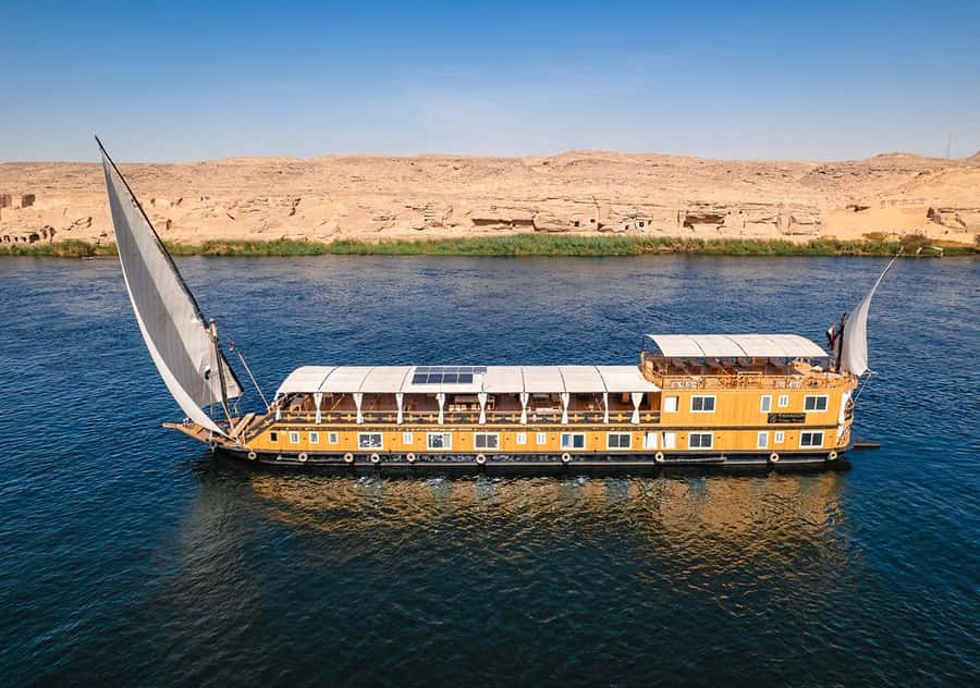 Aswan to Luxor: 4-Day Luxury Dahabiya Nile Cruise Adventure - Day 1: Philae Temple and your first evening on the river