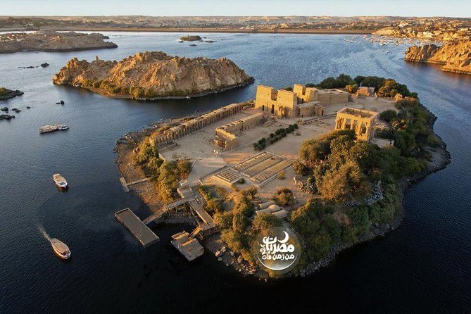 Aswan tour ( the temple of philae - high dam ) - The boat to Agilika Island