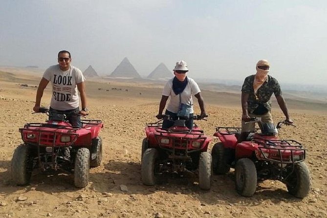 ATV Quad Bike Ride At GIZA Pyramids & BBQ Dinner. - Dinner with a possible rooftop view