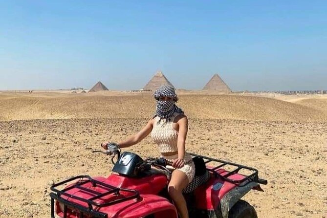 ATV Quad Bike Ride At GIZA Pyramids & BBQ Dinner. - Why the private format matters