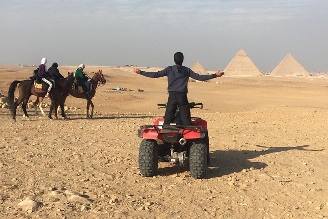 ATV Quad Bike Tour at Pyramids of Giza - Comfort, fitness, and the desert conditions