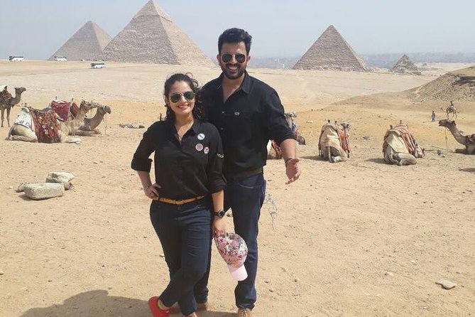 Best top rated Giza Pyramids and Sphinx Half Day Tour From Cairo - Great Pyramid of Khufu: one hour with the ancient wonder