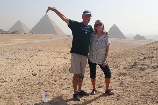 Best top rated Giza Pyramids and Sphinx Half Day Tour From Cairo - Reaching Giza from Cairo in comfort