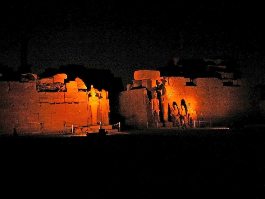 Book online Sound and Light Show at Karnk Temple in Luxor - Booking flexibility and small details