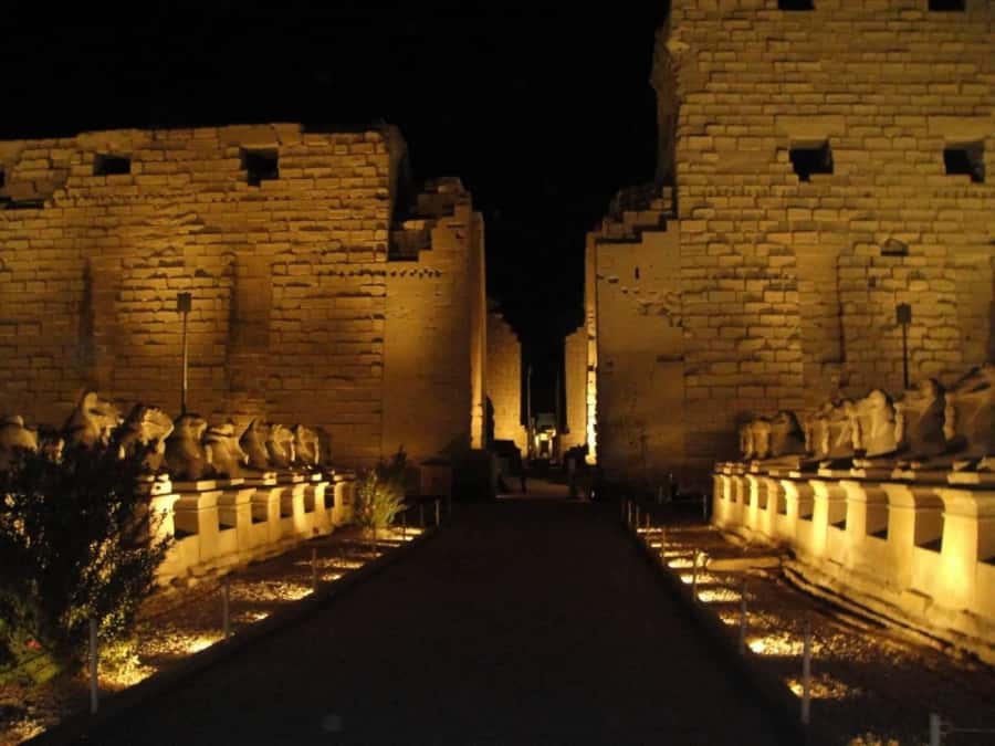 Book online Sound and Light Show at Karnk Temple in Luxor - The private ride from Luxor hotels