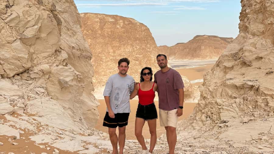 Cairo: 2-Day Bahariya & White Desert Private Camp Adventure - The four-hour road to Bahariya Oasis