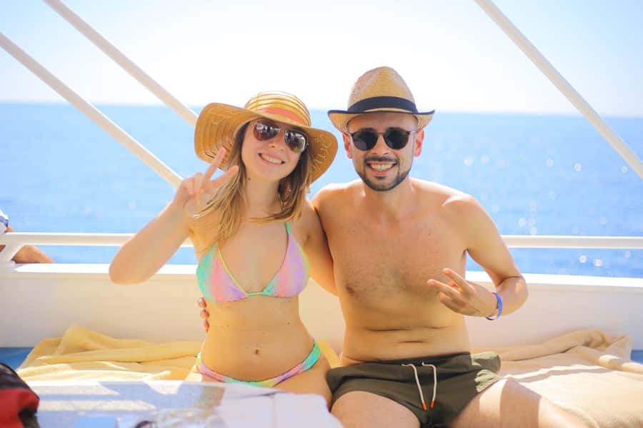 Cairo: Ain Sokhna Snorkeling cruise & optional transfer - Reaching Jabal el Sakka after a 30-minute cruise