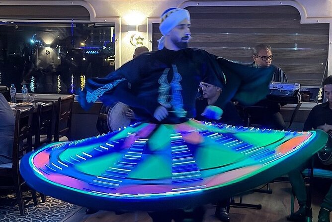 Cairo dinner cruise in Nile River ,Belly Dance and Tanura Show - Choosing sunset or a later departure