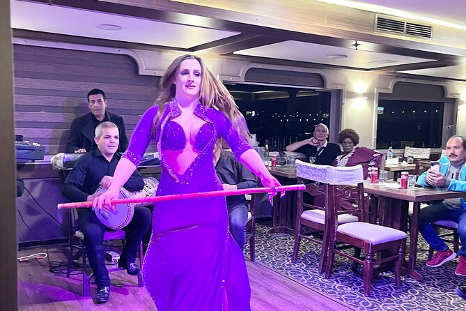 Cairo dinner cruise in Nile River ,Belly Dance and Tanura Show - Who will enjoy this evening most