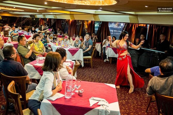 Cairo dinner cruise In Nile River with Belly Dancing and Transpor - A Cairo night begins with the ride to the river