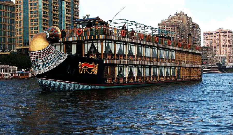 Cairo dinner Cruise with Belly dancer show - Private group support and available languages
