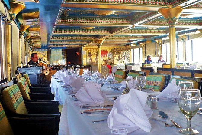 Cairo dinner Cruise with Belly dancer show - Pickup across Cairo and Giza