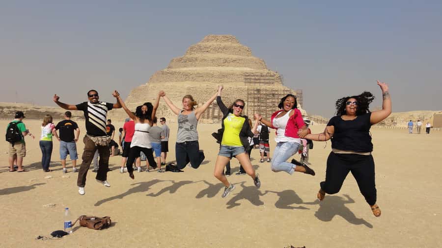 Cairo: Djoser, Bent Pyramid & Memphis Day Trip - Food, shopping, and optional additions