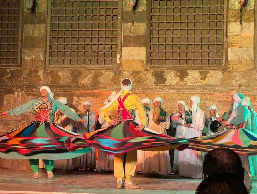 Cairo: Egyptian Heritage Tanoura Dancing Troupe Show - Arriving at Wekalet El Ghouri Arts Center