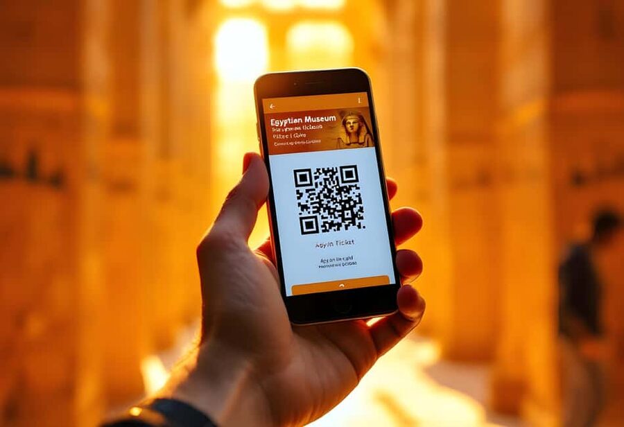 Cairo: Egyptian Museum of Antiquities online QR Ticket - Getting Through the Entrance