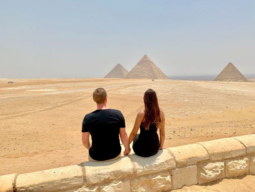Cairo: Giza Pyramids, Memphis, Saqqara Private Tour & Lunch - Memphis: ancient capital, compact museum visit