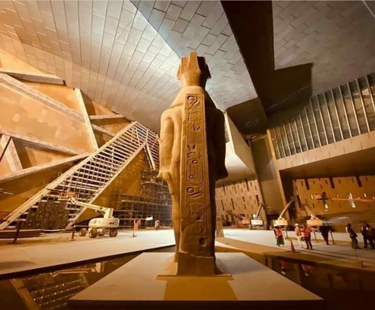 Cairo: Grand Egyptian Museum QR Ticket - Arriving at the Grand Egyptian Museum in Giza