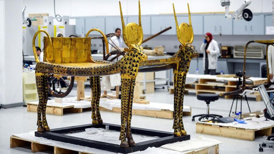 Cairo: Grand Egyptian Museum QR Ticket - Food, shops, and the museum’s open spaces
