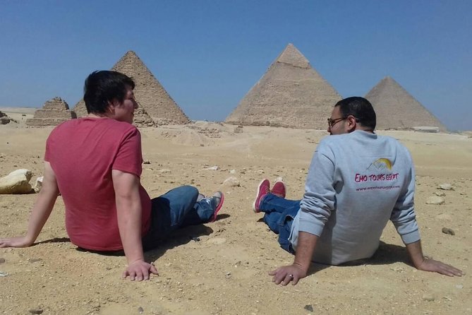 Cairo Half day tours to Giza Pyramids and Sphinx - Giza Plateau: the first look at all three pyramids
