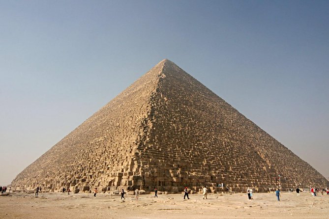 Cairo Layover Tour to Giza Pyramids Egyptian Museum and Khan Khalili Bazaar - Khafre’s Pyramid and the Great Sphinx