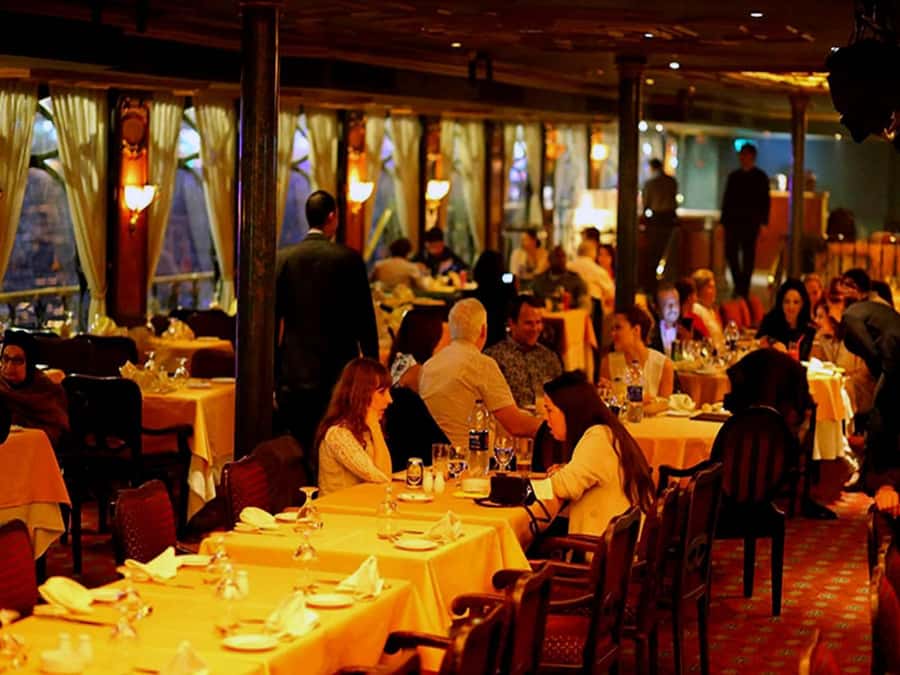 Cairo: Nile Dinner Cruise with Belly Dancer Show with Pickup - Sailing the Nile for two hours